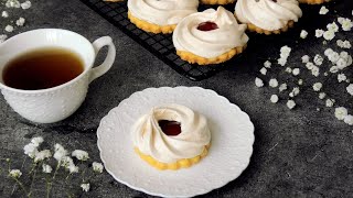 ВКУСНЕЙШЕЕ✨ Песочное печенье с меренгой!/DELICIOUS Shortbread cookies with meringue!