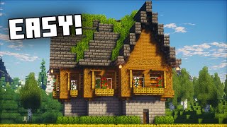 Minecraft: EASY Medieval House Tutorial!