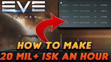 How to make 20 Million+ ISK an hour in EVE Echoes | Nul-Sec Farming + Selling loot to Market