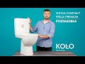 Відео-огляд та розпаковка підлогового унітазу-компакту KOLO Freja Premium. Арт.  L79047000