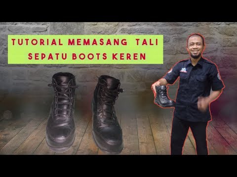 Video: Cara Mengikat Sepatu Bot