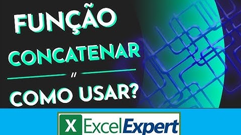 Dicas  Função Concatenar no EXCEL