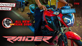 All New - TVS RAIDER - Ownership Review - Performance, Mileage, Pros & Cons and Hidden Problems