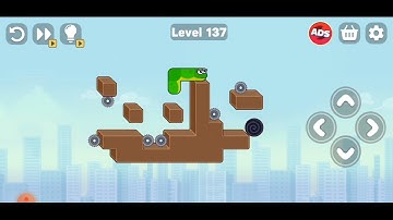 Snake Puzzle All  Levels 131 - 140 Slither to Eat