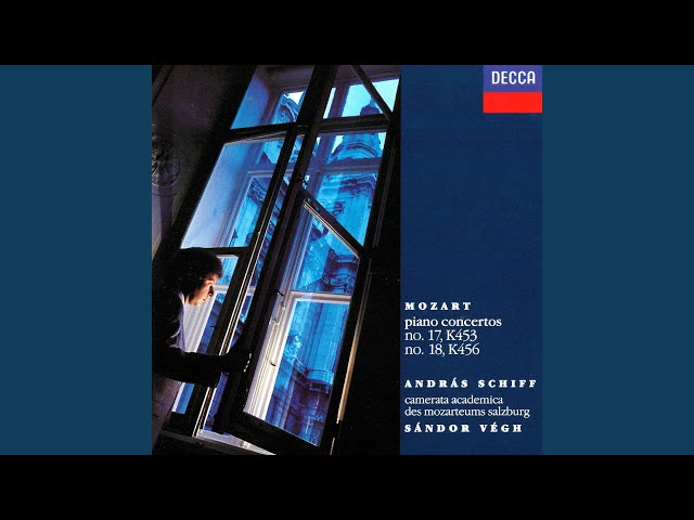 Mozart - Concerto pour piano n°17: 1er mvt : A.Schiff / Camerata Academica Mozarteums Salzbourg / S.Vegh