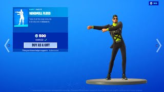Windmill Floss Emote In The Fortnite Item Shop