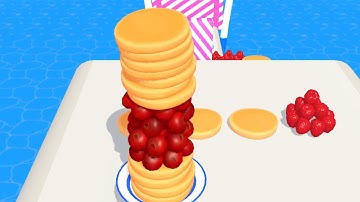 Pancake Run - All Levels Gameplay (Level 53-56)