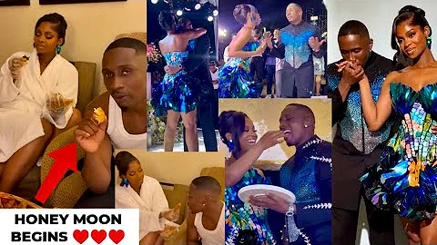 Priscilla ojo & Juma jux honeymoon begins (White wedding after party video) 🎉