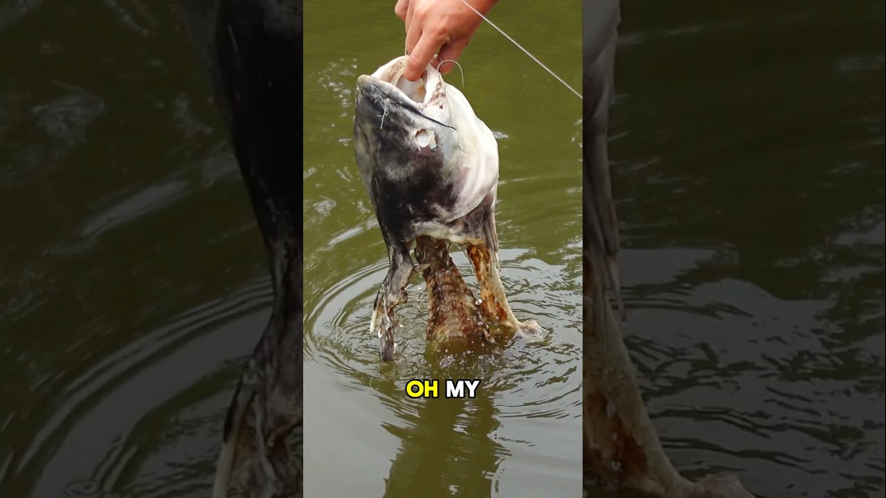 A Monster Fish is Following us 😮🐟 