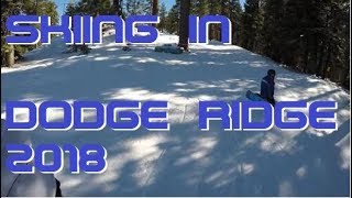 Dodge Ridge Skiing 2018