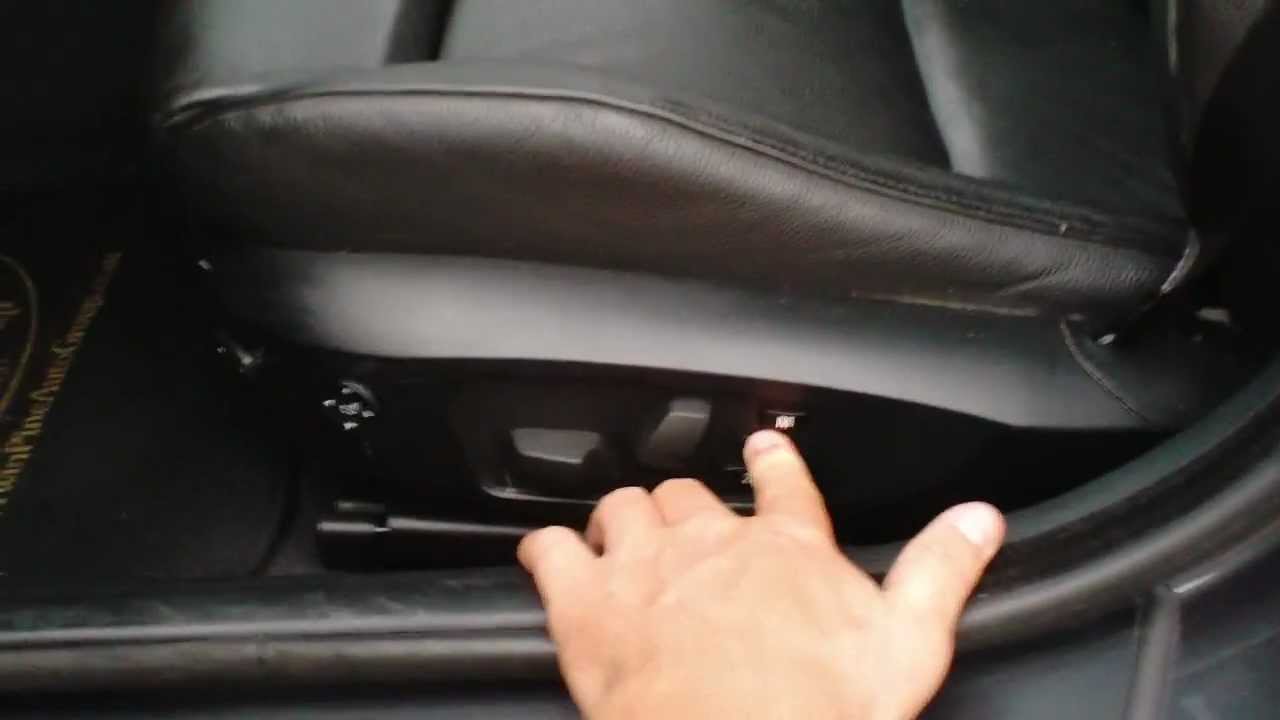 HOW TO USE MEMORY SEATS ON BMW YouTube