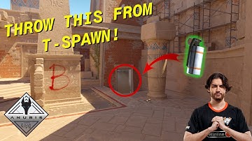 CS2 Anubis - Smoke E-Box from T Spawn Like JAME