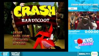 Crash Bandicoot by CaneofPacci in 1:19:53 - Awesome Games Done Quick 2016 - Part 146