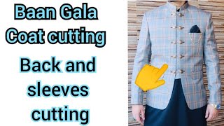 how to coat back and sleeves cutting nadeem ns tailor part 1