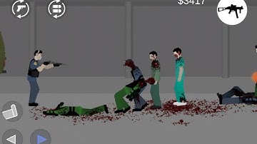 Flat Zombies: Defense & Cleanup Part 1# Gameplay Android Kids Walkthrough Police vs Zombies Update