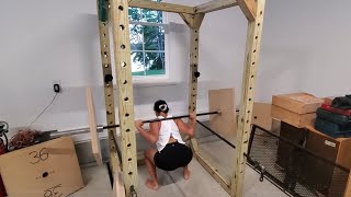 DIY Squat Rack Timelapse