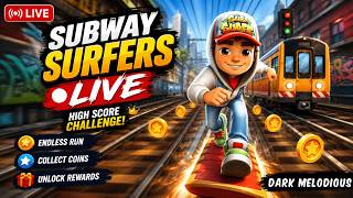 Subway Surfers Live - 1 Run 50K Coins Challenge 😲 #subwaysurferslive #livestream #shorts screenshot 2