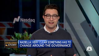 Microsoft CEO Nadella: Very clear something has to change around OpenAI governance