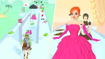 Princess Run 3D 👸❤️🤴 All Levels Gameplay Trailer Android, iOS New Game PR3D1GP17