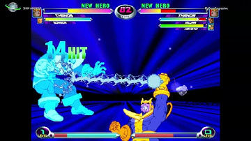 MvC2: Skarm - Thanos Sonson Powa Soul POW 17 Piece 97% Combo .:9.21.25:.
