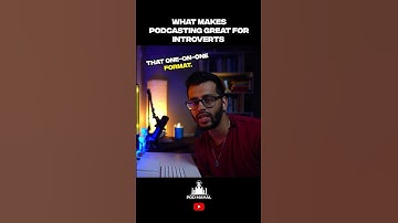 What makes podcasting great for introverts