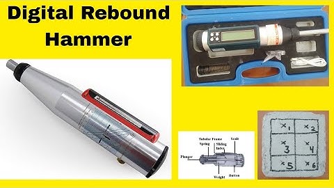 Digital Rebound Hammer | Rebound Hammer Test | Civil Lab | Abhishek Bhushan
