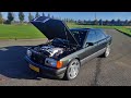 Full Review !!! Mercedes 190e V12 engine swap Testdrive