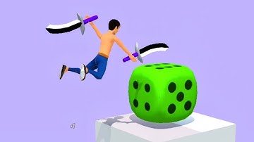 Draw Slicer Game! Very satisfying and relaxing ASMR slicing video