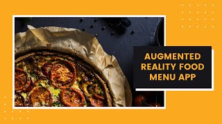 How Augmented Reality Restaurant Food Menu APP Works Examples  | AR Menu APP -  WoWExp screenshot 4