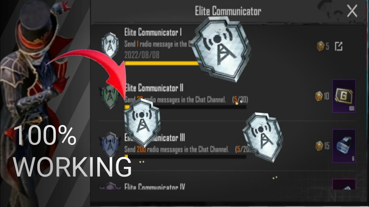 Free 75 achievement Elite communication mission kasa karta ha100%WORKING     