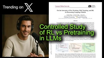 Controlled Study of RL vs Pretraining in LLMs