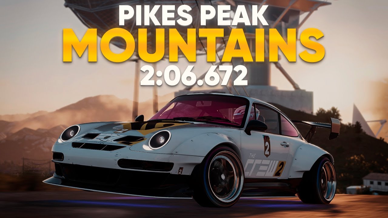 The Crew 2 World Record Pikes Peak Mountains 206.672 I 1440p YouTube