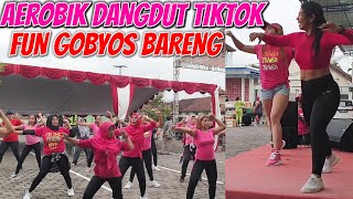 Senam Aerobik Lagu Dangdut Tiktok Terbaru 2022 Bikin Gobyos