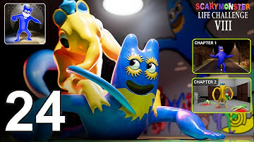 Blue Monster Life Challenge 8 - Gameplay Walkthrough Part 24 - Chapters 1,2 (Android, iOS)