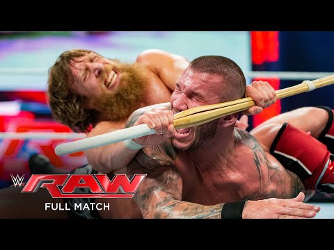 FULL MATCH - Daniel Bryan vs. Randy Orton - Street Fight: Raw, June 24, 2013