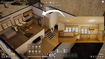 I made a tiny minimalist house in Inzoi but there