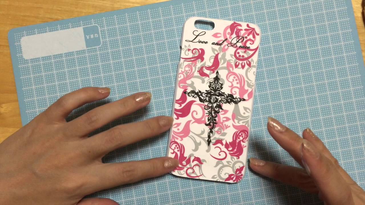 超簡単 Iphoneケースの作り方 Uvレジン ハンドメイド Youtube