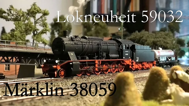 Modelleisenbahn Spur H0: Lokneuheit Märklin 38059 - die sechsfach gekuppelte Baureihe 59