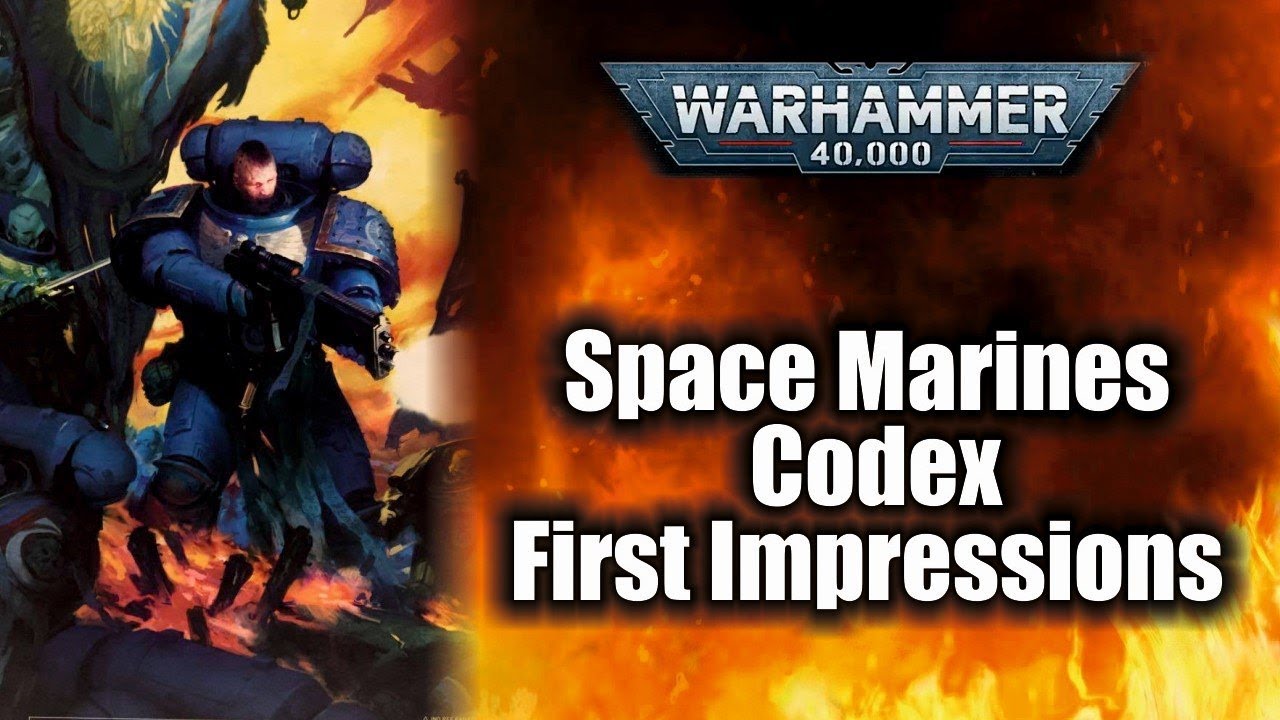 *New Space Marines 9th Edition Codex* - First Impressions - YouTube