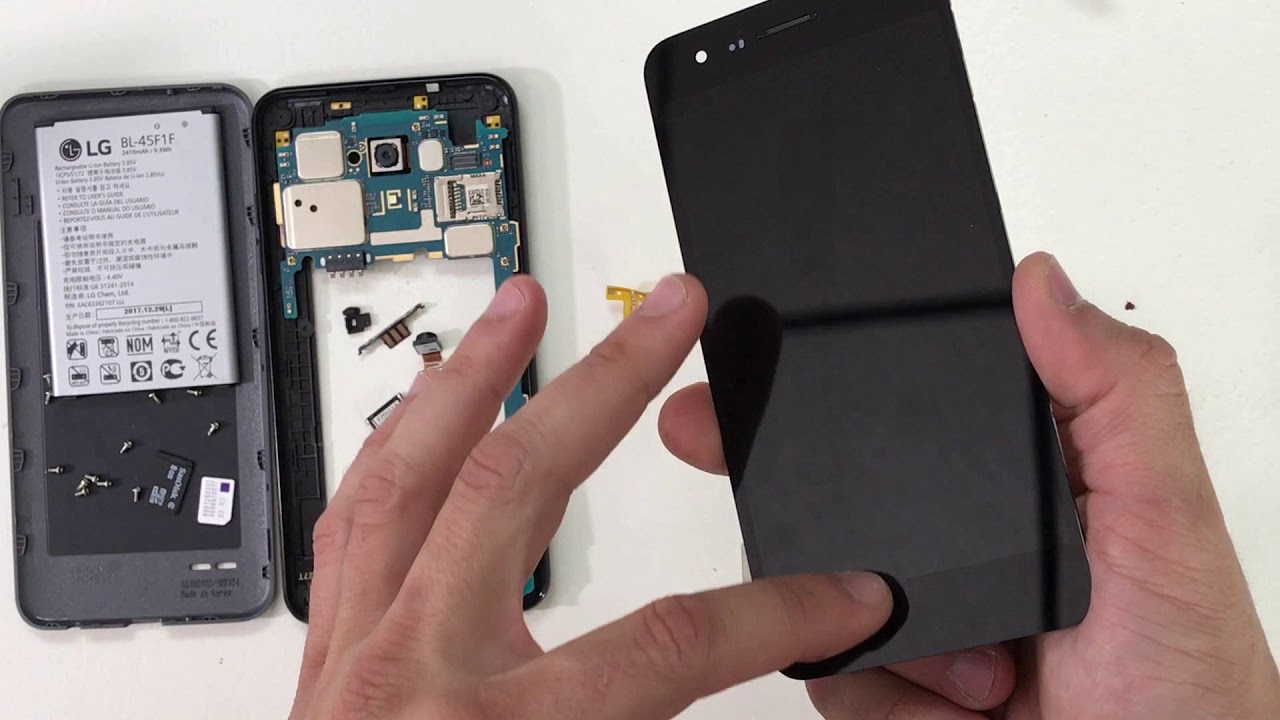 How to Take Apart & Replace LG Aristo 2 LCD Glass Screen Repair YouTube