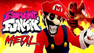 Friday Night Funkin' Mario's Madness - Starman Slaughter (Metal Cover by Anjer)