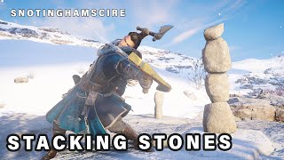 How to Stack the Cairn Stones in Snotinghamscire, Kinder Downfall ► Assassin's Creed Valhalla Wealth