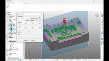 Autodesk PowerMill - Mirror Project