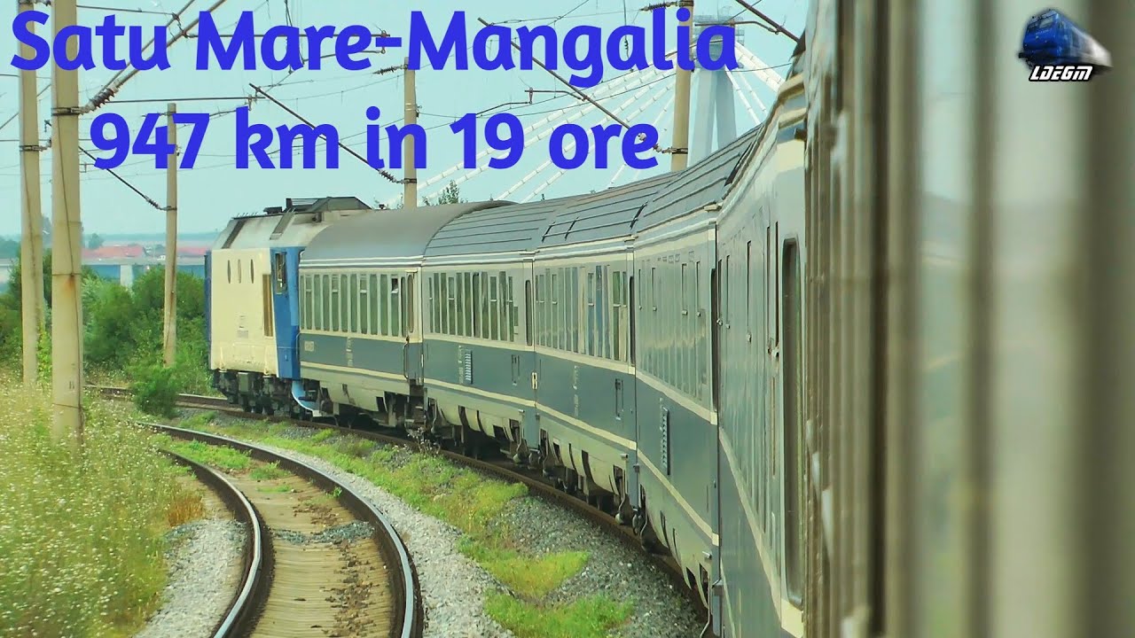 Călătorie cu Trenul de la Satu Mare la Mangalia 🚆 947 km în 19 Ore