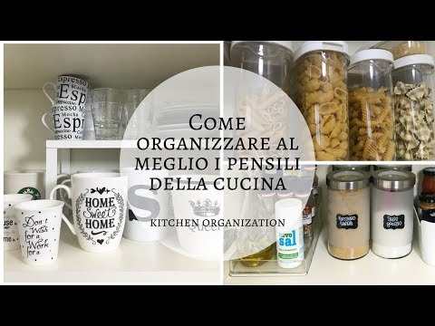 Organizzare la cucina | Come organizzare i pensili