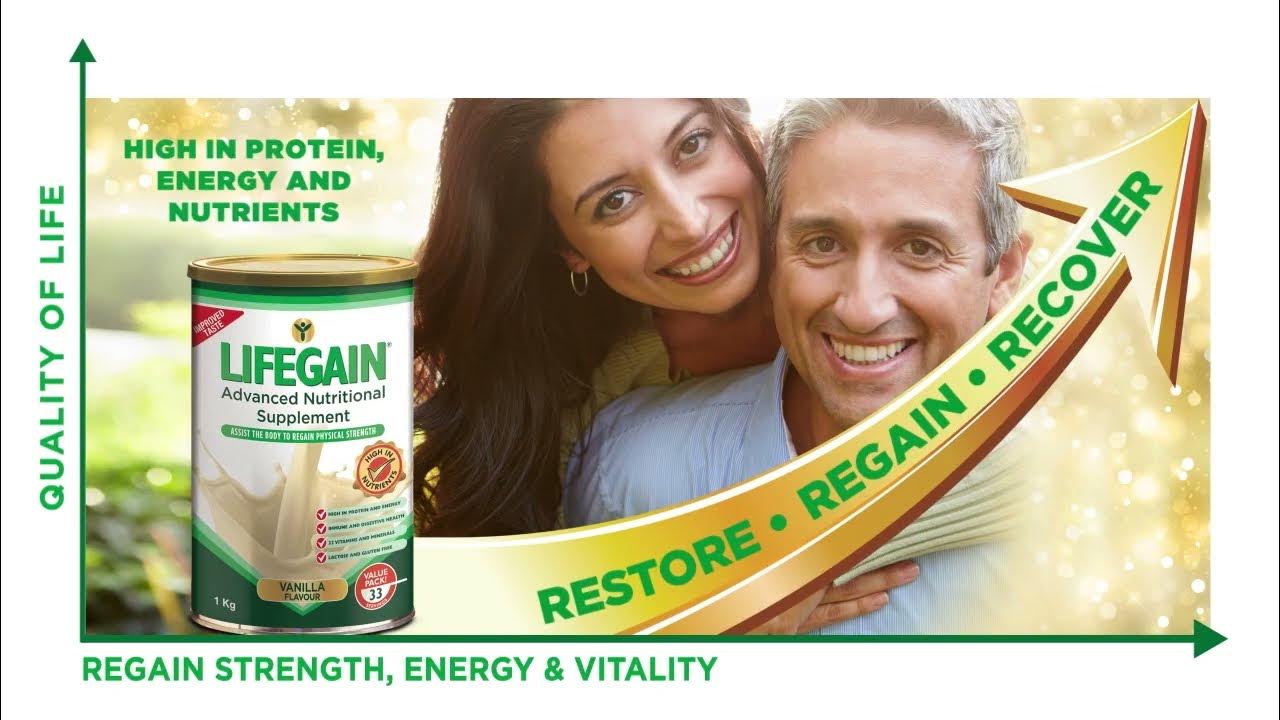 Lifegain Advanced Nutritional Supplement YouTube
