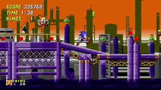 Sonic Origins - Sonic The Hedhehog 2 - Oil Ocean Zone - 4K XBOX SERIES X -