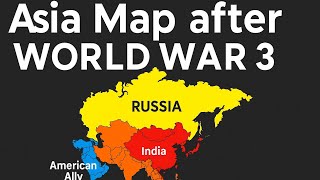 Unexpected World Map after World War 3 #israel #iran