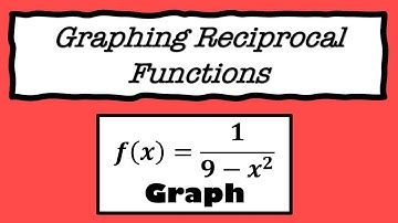 Graphing Reciprocal Functions | Pre-Calculus