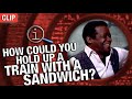 QI | How Could You Hold Up A Train With A Sandwich?